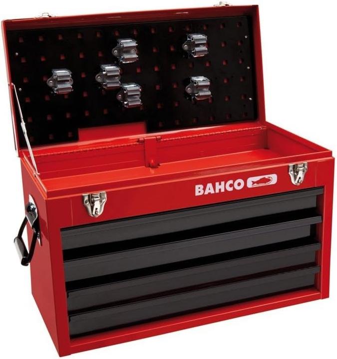 Produktbild Irimo Robuste Werkzeugbox aus Metall mit 4 Schubladen