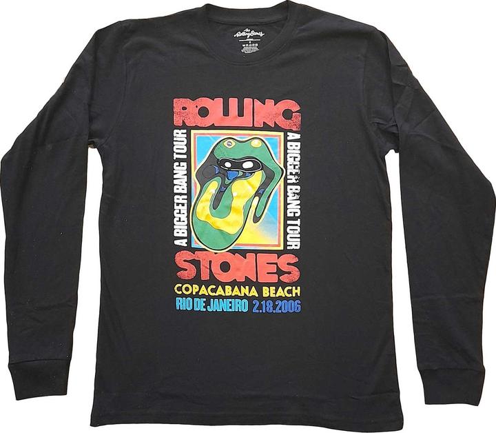 Actual product image The Rolling Stones Copacabana Beach (Longsleeve) (L)