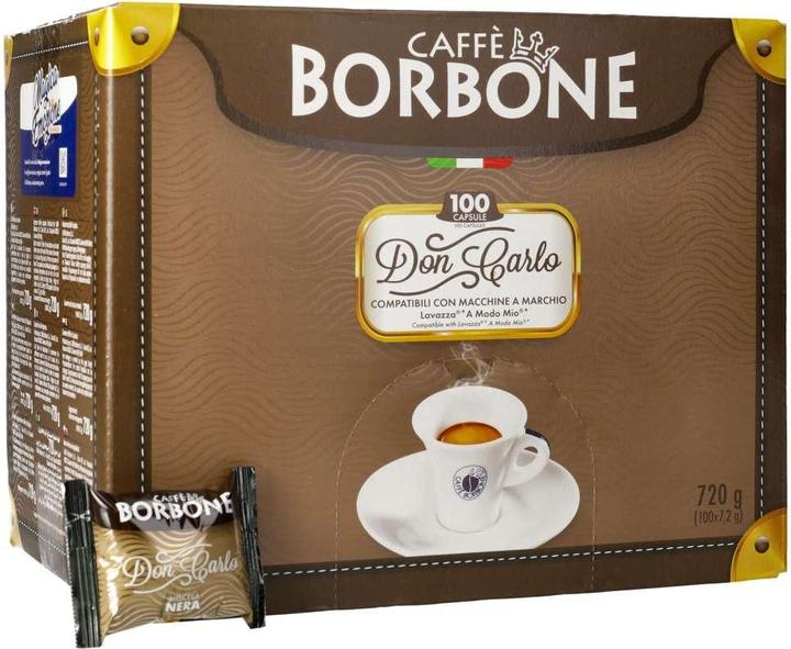 Produktbild Caffè Borbone Borbone Don Carlo Miscela Nera (100 x Port.)