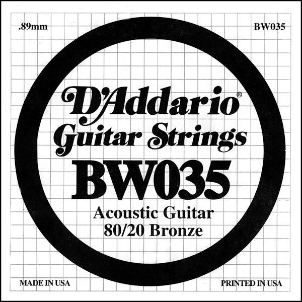 Produktbild D'Addario Bw035 (1x, Gitarre, 0.04")