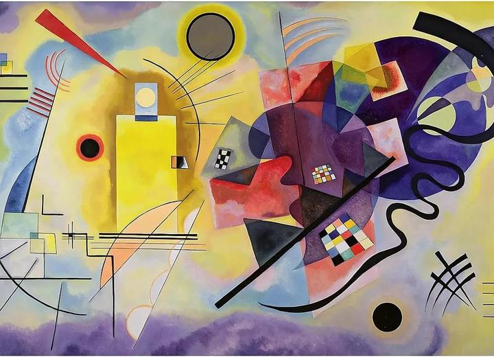 Immagine prodotto Ravensburger Kandinsky, Wassily:Yellow, Red, Blue (1000 pezzi)