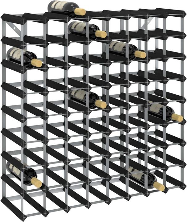 Produktbild VidaXL Weinregal (81 x 22,5 x 81 cm, 72 Fl.)