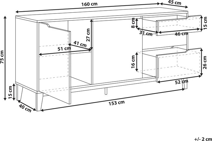 Produktbild Beliani Moncton