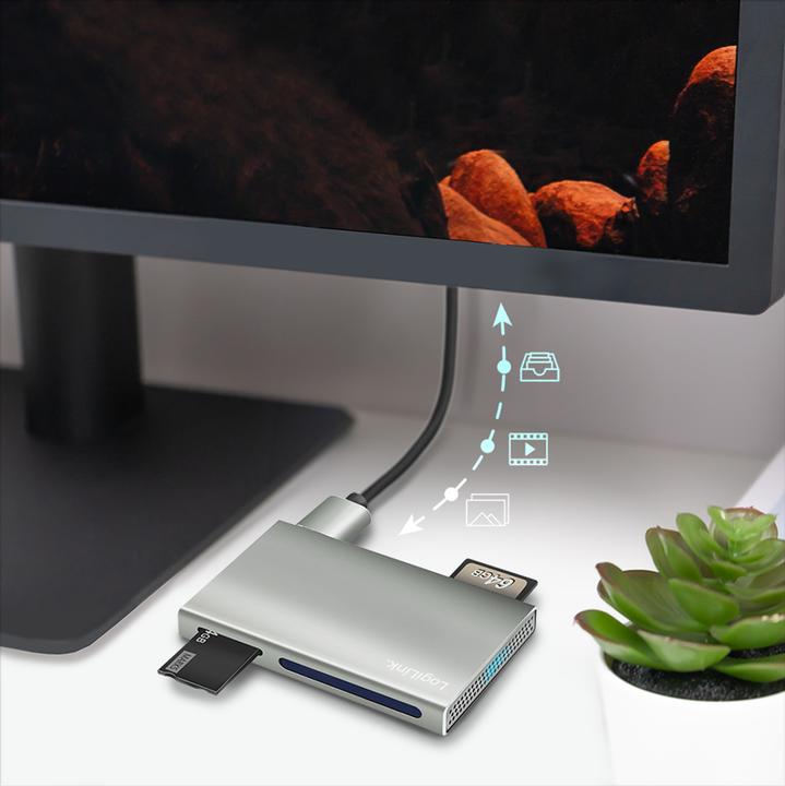 Actual product image LogiLink CR0048 (USB-C 3.2 Gen 1)