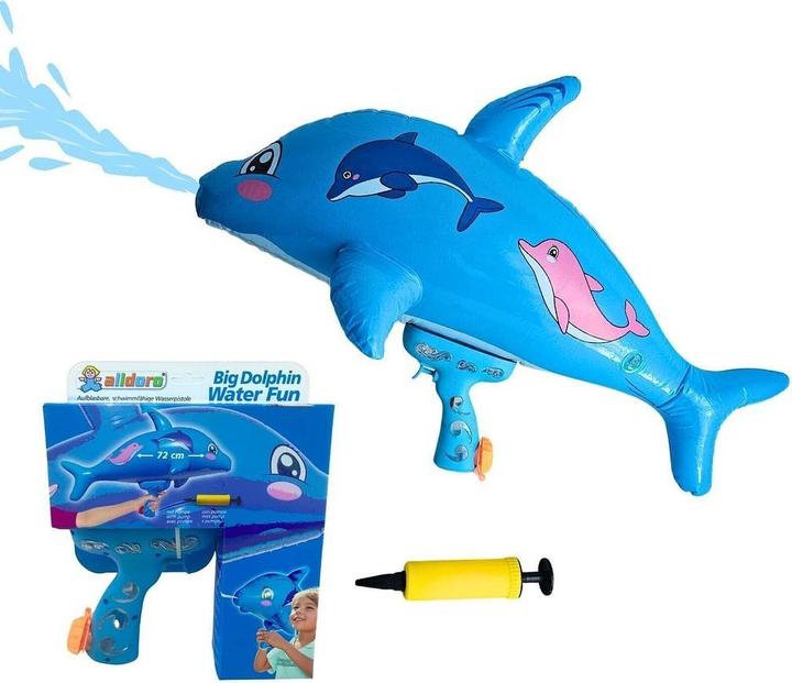 Produktbild Alldoro Wasserpistole Delfin aufblasbar (Tank Integriert)
