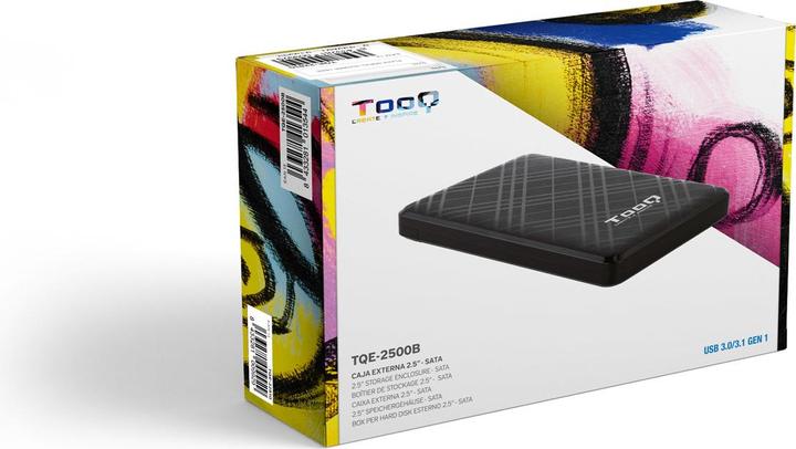 Produktbild Tooq Technology CAJA EXTERNA 2,5" SATA USB3.1 GEN1 NEGRA (2.5")