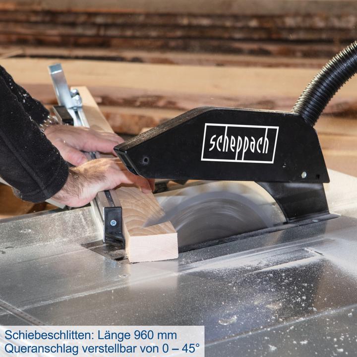 Immagine prodotto Scheppach Sega circolare da banco TS310 con carro scorrevole