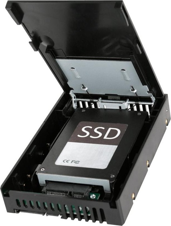Immagine prodotto Icy Dock Convertitore HDD da 6,35 cm e 2,5 pollici Il convertitore HDD SATA trasforma un disco rigido da