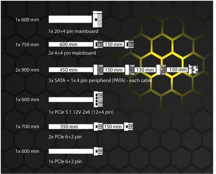 Produktbild LC-Power Netzteil LC6650G-SI 650 W (650 W)