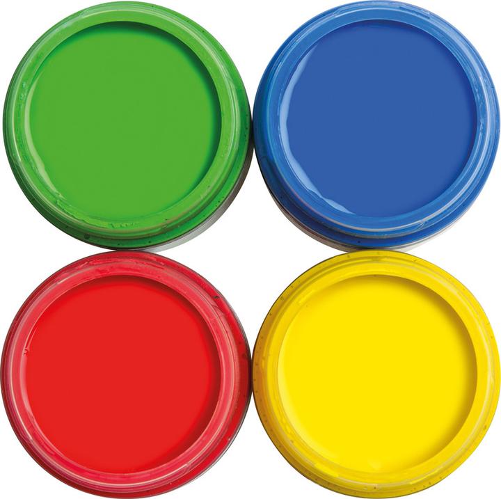 Actual product image Marabu Finger paint (Yellow, Red, Blue, Green, 100 ml)
