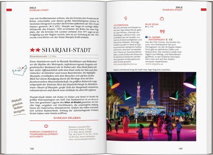 Produktbild Reiseführer Dubai, Vereinigte Arabische Emirate (Deutsch, Manfred Wöbcke, Birgit, Margit Kohl, 2023)