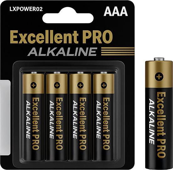 Toshiba EXCELLENT POWER ALKAY PILE LR03/AAA 4 PCS. 1,5 V (4 pcs, AAA)