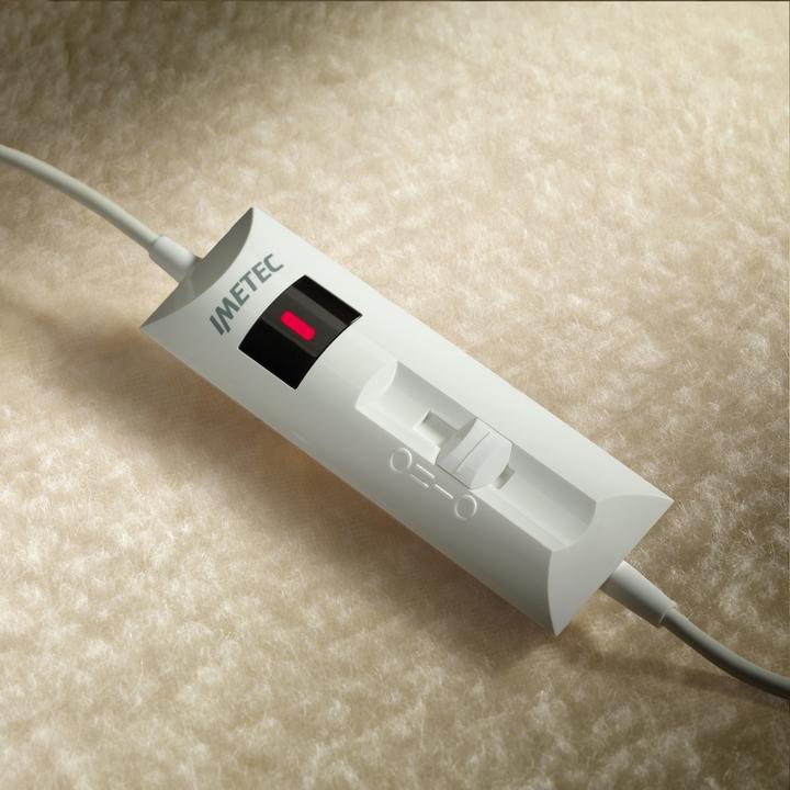 Productafbeelding Imetec Elektrische bedverwarming 110 W Witte Wol