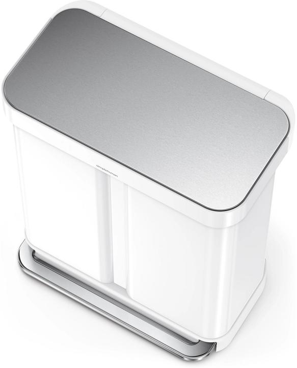 Actual product image Simplehuman Liner Pocket White Steel (58 l)