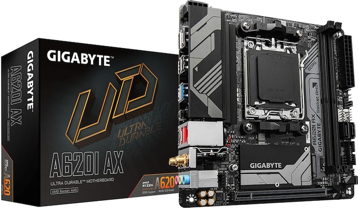 Gigabyte A620I AX (AM5, AMD A620, Mini-ITX)
