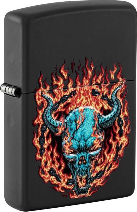 Actual product image Zippo Burning Devil