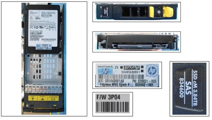 Produktbild HPE DRV 3.84TB SSD 6G CMLC SFF (3840 GB)