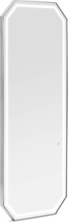 Physa Salon Mirror - LED lighting - extra thin - octagonal - silver - 180 x 70 cm (180 x 70 cm)