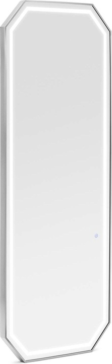 Physa Salon Mirror - LED lighting - extra thin - octagonal - silver - 180 x 70 cm (180 x 70 cm)