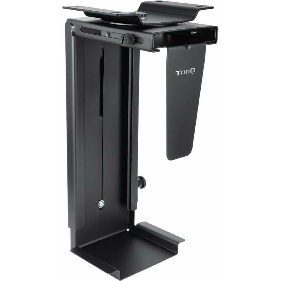 Tooq Technology Soporte Para Cpu Escritorio/Pared Negro, Accessori per PC, Nero