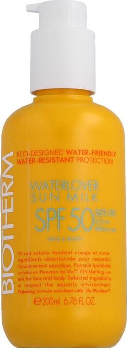 Actual product image Biotherm Waterlover (Suntan lotion, SPF 50, 200 ml, 150 g)