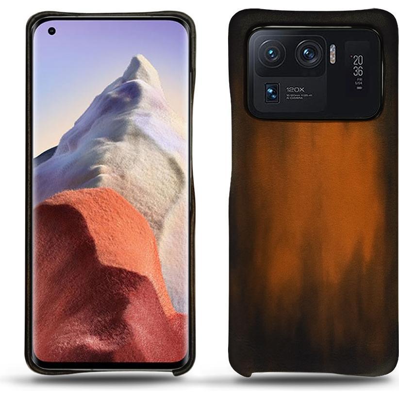 Noreve Lederschutzhülle (Xiaomi Mi 11 Ultra), Smartphone Hülle, Braun