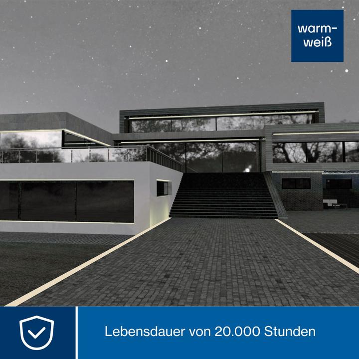 Produktbild Velleman LED-LICHTSCHLAUCH - 45 m - WARMWEIss (45 m)