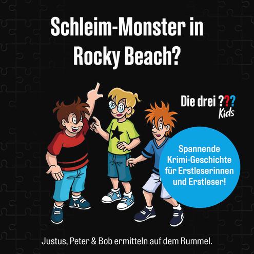 Actual product image Kosmos Mystery Puzzle: The Three??? Kids - Watch out, goo trap! (150 pieces)