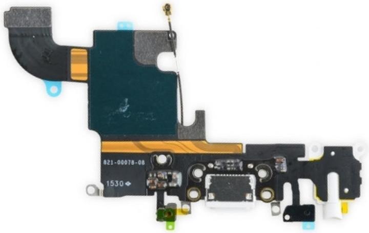 Immagine prodotto Foxconn iPhone 6S Connettore dock Lightning Microfono Audio Flex bianco (iPhone 6s)