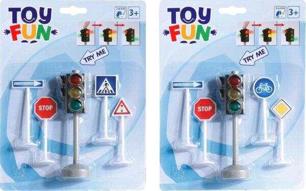 Immagine prodotto Toy Fun Semafori con segnali stradali