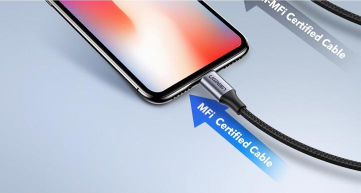 Produktbild Ugreen Lightning – USB C (2 m, USB 2.0)