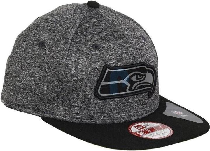 Actual product image New Era 9Fifty Snapback Cap - GREY Seattle Seahawks - S/M (54, 55, 56, 57)