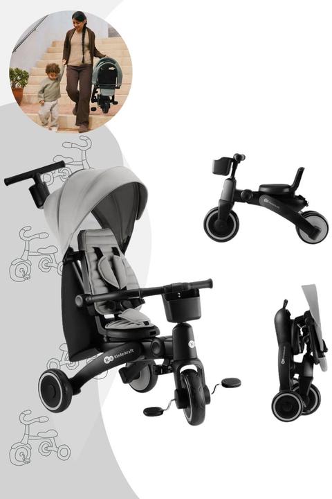 Produktbild KinderKraft Tricycle JAZZ 2 GREY