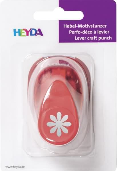 Productafbeelding Heyda Motiefpons voor karton tot 220g/m² bloem 15x15mm