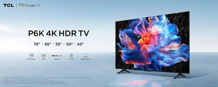 Image du produit TCL 55P6K (55", LED, 4K, 2025)
