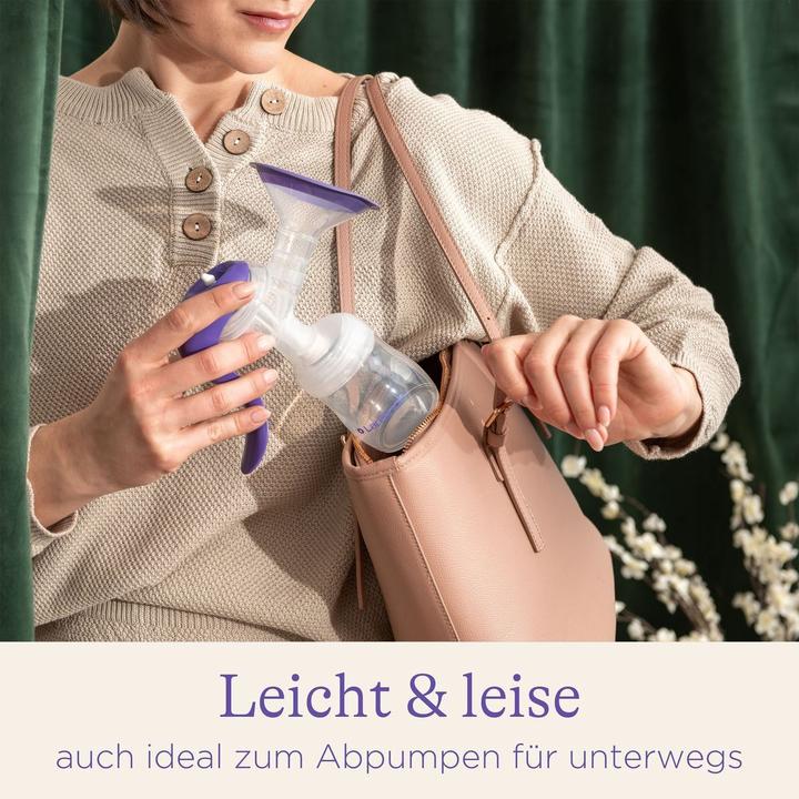 Actual product image Lansinoh Handmilchpumpe