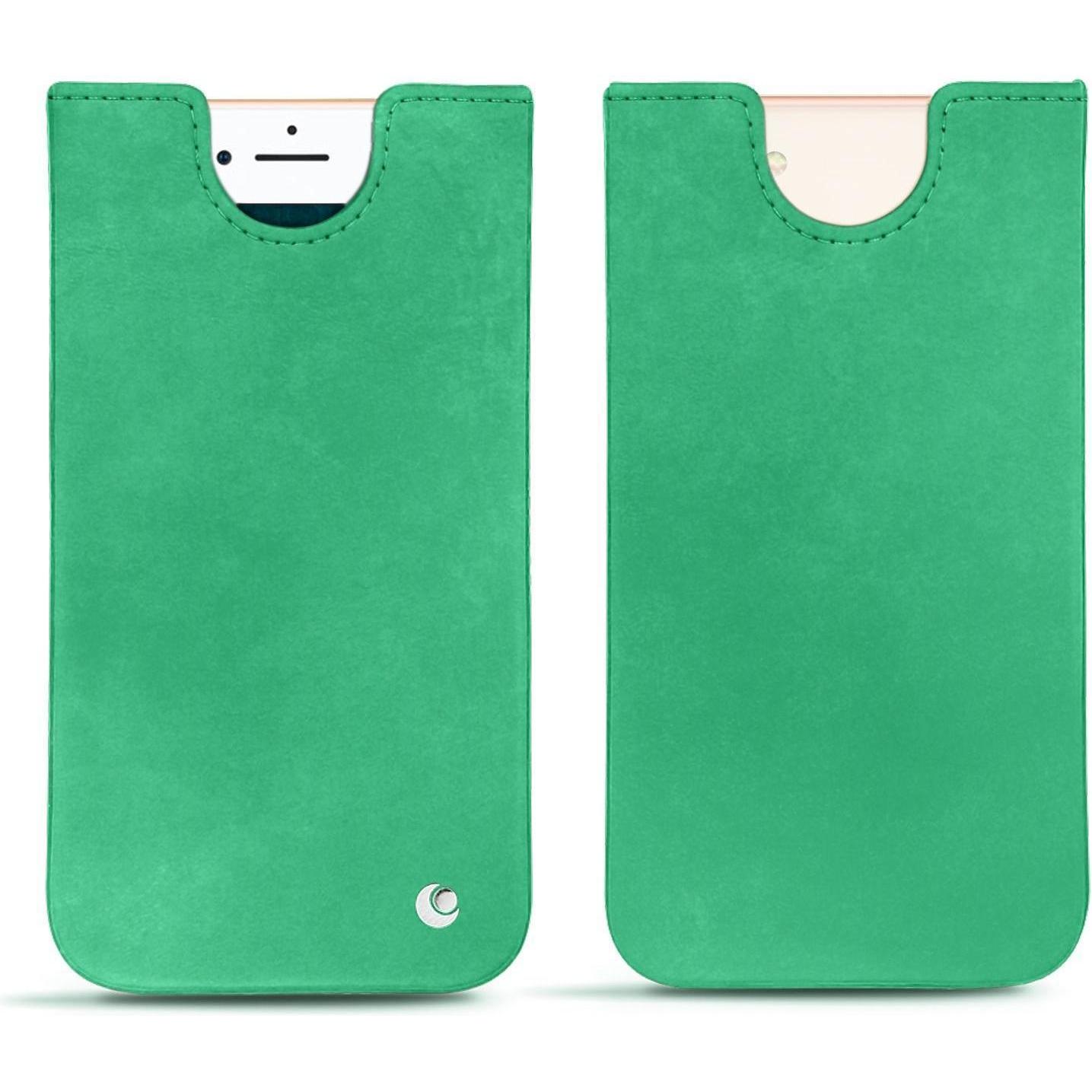 Noreve Lederschutzhülle (Apple iPhone 7), Smartphone Hülle, Grün