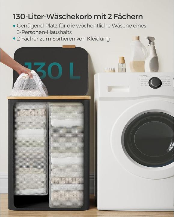 Image du produit Songmics Paniers à linge (65 l)
