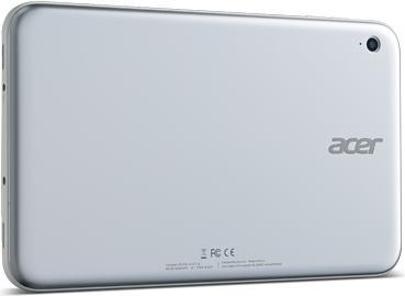 Actual product image Acer ICONIA W3-810 - Tablet (no keyboard) - Atom Z2760 / (8.10", 32 GB, Silver)