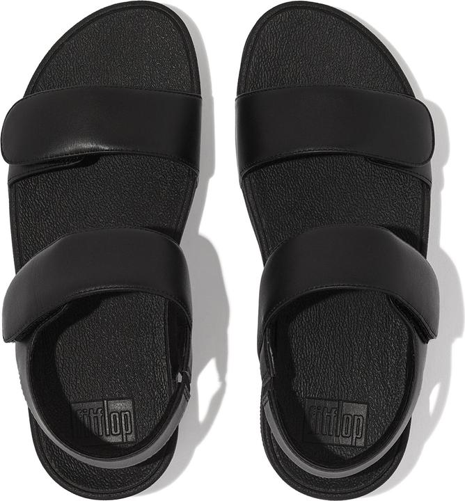 Actual product image Fitflop Fit Flop Lulu Adj Leath Back Strap AllB Dames Sandalen - Zwart - 37 (37)