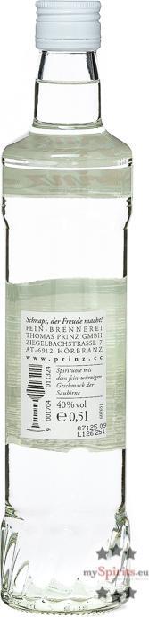 Produktbild Prinz Saubirnen Schnaps 0,5 L