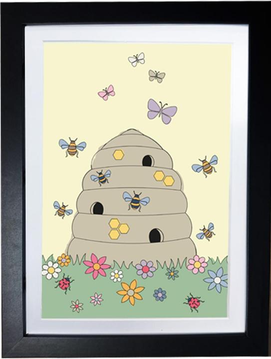 Produktbild Copenhagen Vanilla - Gallery Frame - Black - 25,3 x 34 x 4 cm (A4)