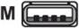 Produktbild Honeywell Cabl USB Blk Type A 3m 5v Pwr