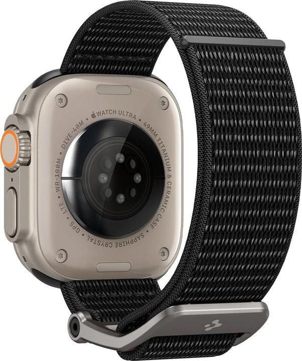 Image du produit Spigen Durapro Flex band for Apple Watch 4 / 5 / 6 / 7 / SE (42 / 44 / 45 mm) black (42 mm, 44 mm, 45 mm, Nylon)