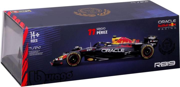 Produktbild Bburago Red Bull Racing RB19 1/24 Pérez 2023