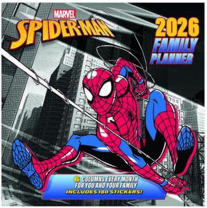 Produktbild Pyramid Marvel Spider-Man Calendar Family Planner w/Stickers 2026
