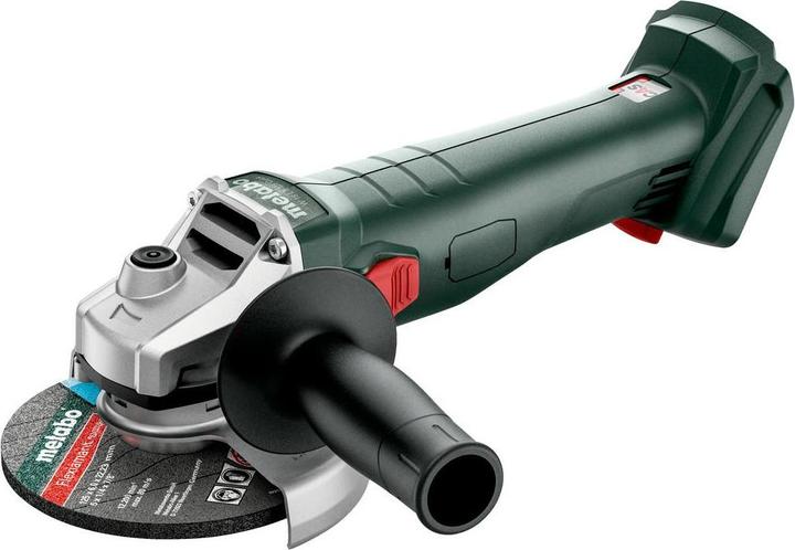 senza caricatore, Copertura di sicurezza, Flangia di supporto, metaBOX 165 L, Dado a sgancio rapido, senza batteria, Impugnatura supplementare