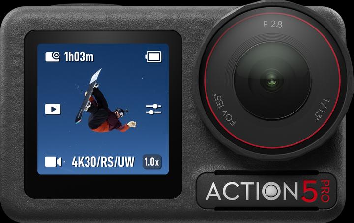 Productafbeelding DJI Osmo Action 5 Pro Standaard Combo (120p, WiFi, Bluetooth)