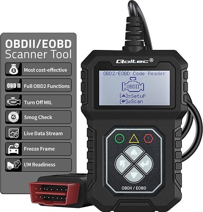 Actual product image Qoltec OBDII EOBD ProLine
