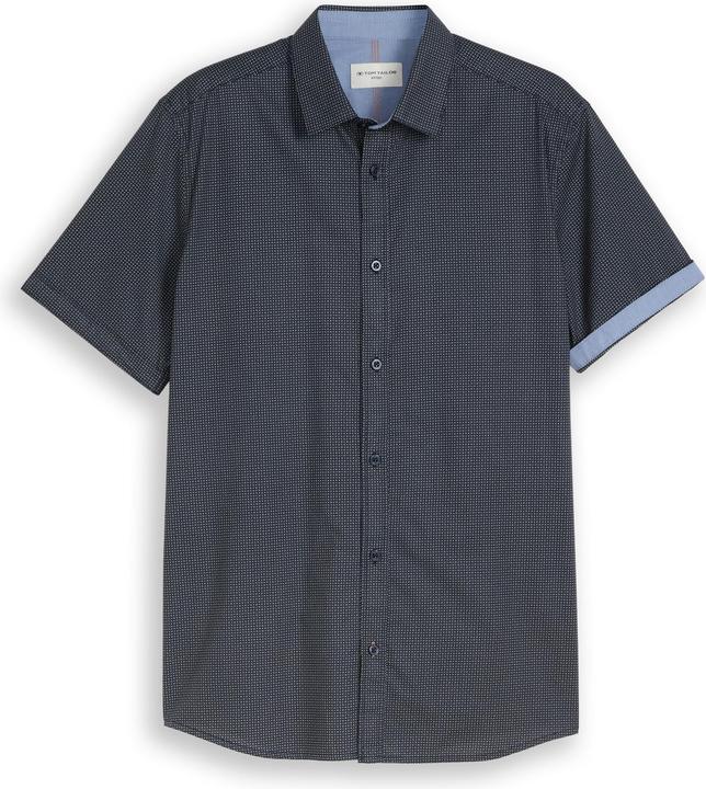 Immagine prodotto Tom Tailor Fitted Kurzarmhemd mit Muster (L, XL)